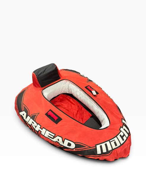 Vist Large View of Product Image Which is Used Air One Person Tube Red 60"