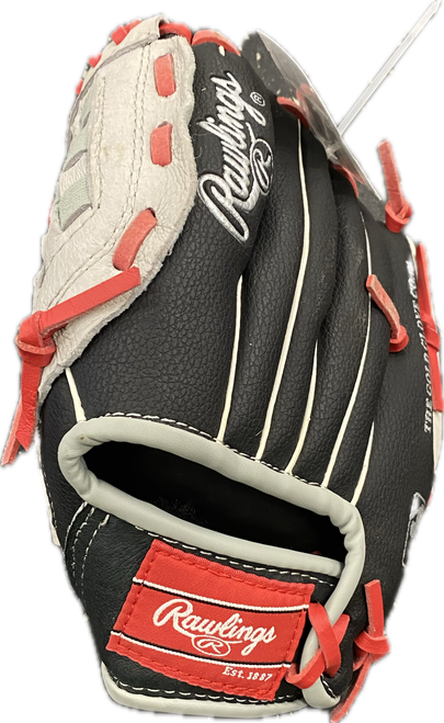 Vist Large View of Product Image Which is Used Rawlings MT95GB BB/SB Glove RH Throw Grey 9 1/2"