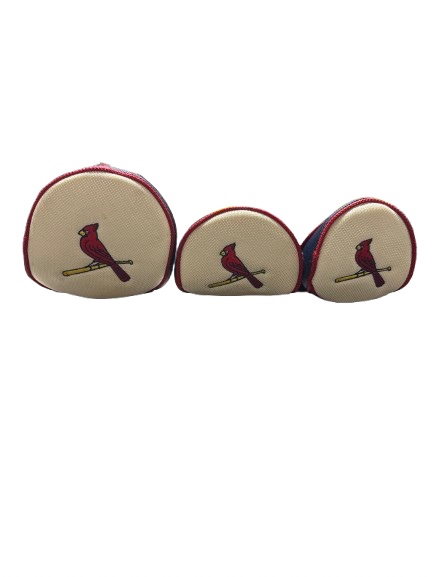 Vist Large View of Product Image Which is Used ST.LOUIS CARDINALS MLB CLUB COVER SET Golf Accessory White/Red/Navy