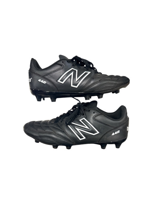 Vist Large View of Product Image Which is Used New Balance Soccer Cleats Black Senior 9