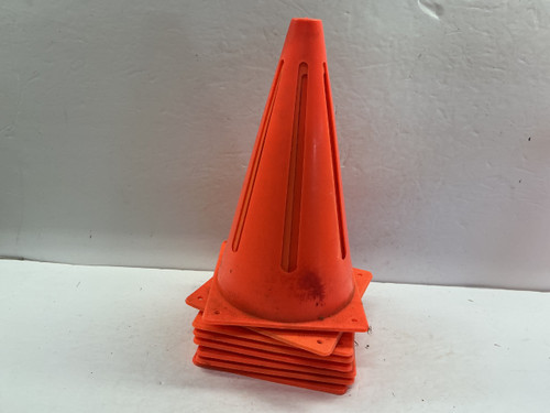 Vist Large View of Product Image Which is Used Soccer Field Marker 8-pack Orange