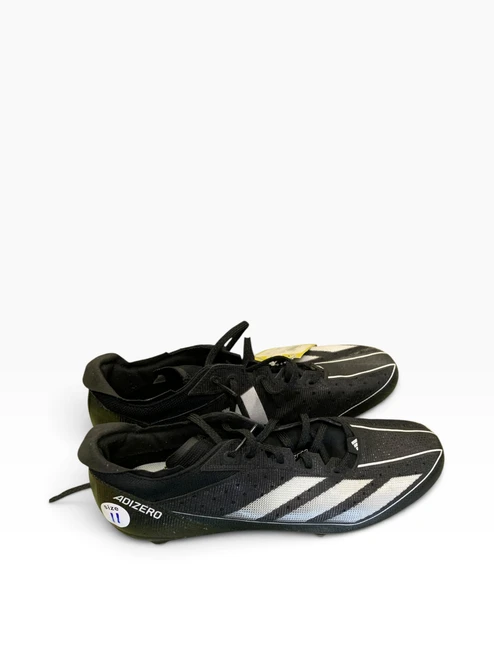 Vist Large View of Product Image Which is Used Adidas Adult FB Cleats Black Senior 11