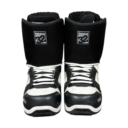 Vist Large View of Product Image Which is Used ThirtyTwo EXUS Mens Snowboard Boots White Senior 12