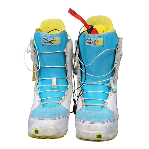 Vist Large View of Product Image Which is Used Burton MINT Womens Snowboard Boots Turquoise Senior 7