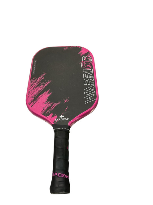 Vist Large View of Product Image Which is Used Diadem WARRIOR V2 Pickleball Racquet Pink