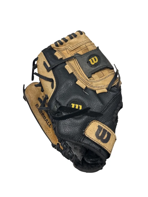 Vist Large View of Product Image Which is Used Wilson PROTEGE 11 BB/SB Glove LH Throw Brown 11"