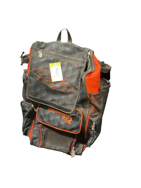 Vist Large View of Product Image Which is Used BoomBah ORANGE WHEELED BAG BB/SB Player Wheeled Bag Orange