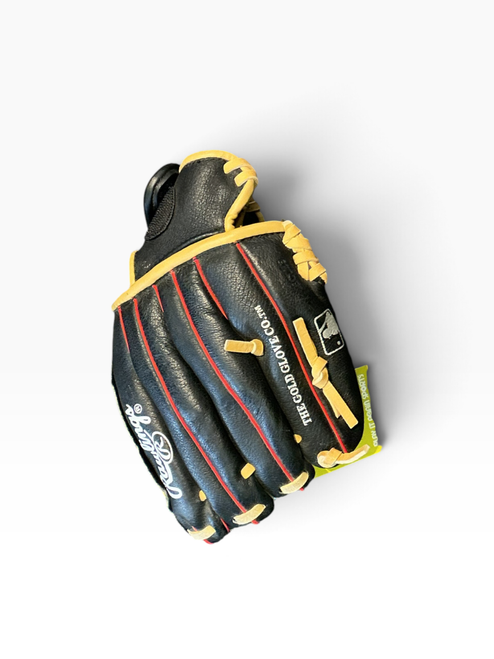Vist Large View of Product Image Which is Used Rawlings HIGHLIGHT BB/SB Glove RH Throw Black 10"
