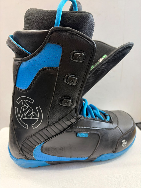 Vist Large View of Product Image Which is Used K2 Mens Snowboard Boots Black Senior 10