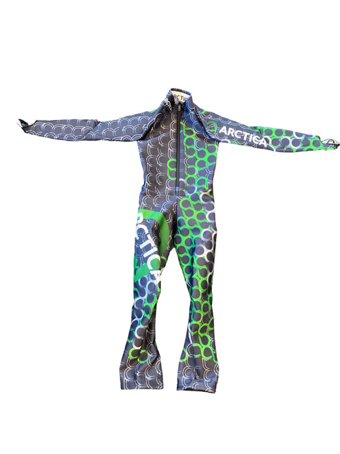 Vist Large View of Product Image Which is Used ARCTICA RACING SUIT SZ SMALL Youth Racing Suit Green SM