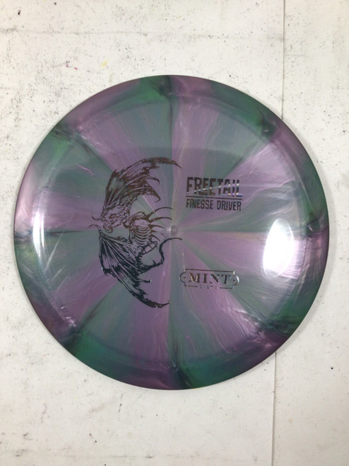 Vist Large View of Product Image Which is Used MINT SUBLIME FREETAIL Disc Golf Driver Purple 175g