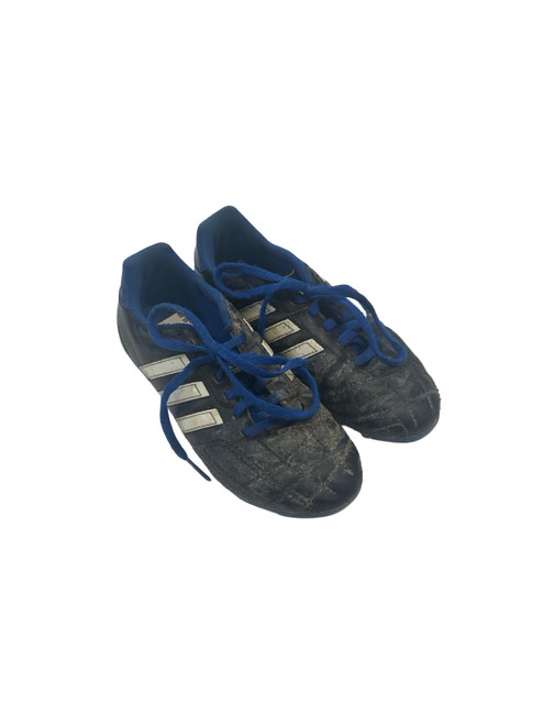 Vist Large View of Product Image Which is Used Adidas Soccer Cleats Black Junior 01.5