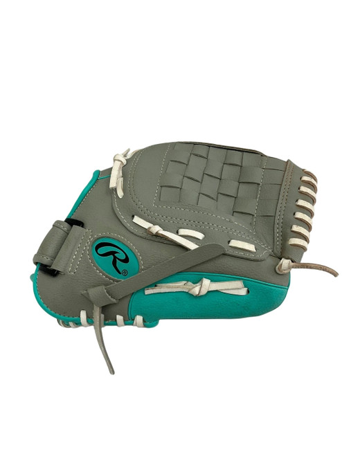 Vist Large View of Product Image Which is Used Rawlings Players Series 11" RHT Fastpitch Gloves