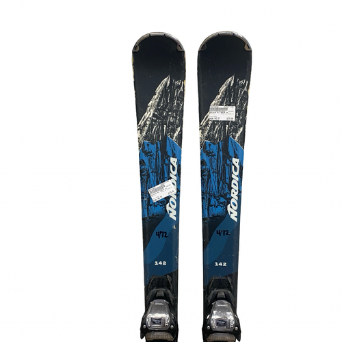 Vist Large View of Product Image Which is Used Nordica ALL DRIVE 76 Womens DH Ski/Binding Black 142 cm