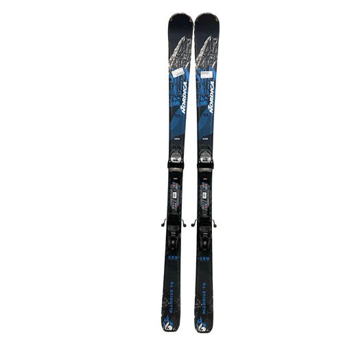 Vist Large View of Product Image Which is Used Nordica ALL DRIVE 76 Mens DH Ski/Binding Black 158 cm