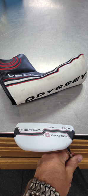 Vist Large View of Product Image Which is Used Odyssey VERSA 330 M WHITE Mens Putter RH