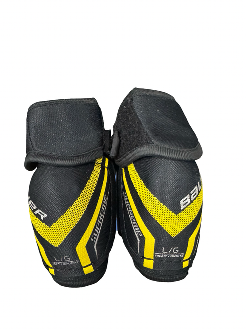 Vist Large View of Product Image Which is Used Bauer SUPREME TOTAL ONE MX3 Youth Elbow Pads LG
