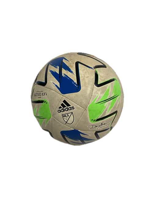 Vist Large View of Product Image Which is Used Adidas NATIVO 21 All Size Soccer Ball White/Royal/Red 4