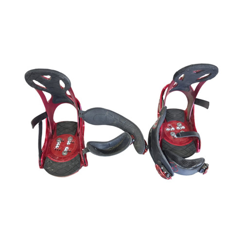 Vist Large View of Product Image Which is Used Burton CUSTOM BINDINGS M/L Mens Binding Only Red M/L