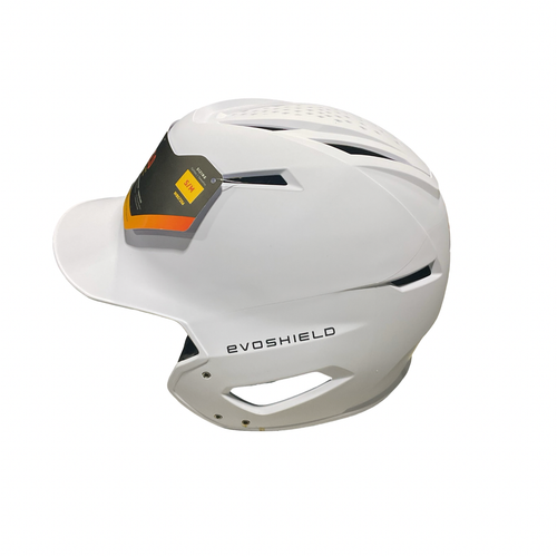 Vist Large View of Product Image Which is Used Evoshield XVT 2.0 HELMET Batting Helmet No Mask White SM