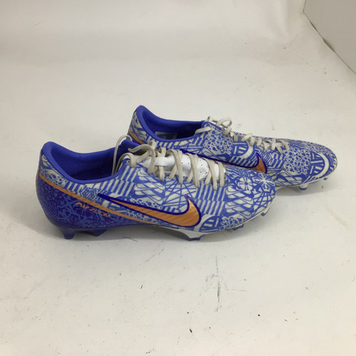 Vist Large View of Product Image Which is Used Nike MERCURIAL VAPOR 15 SR 8.5 SOCCER CLEATS Soccer Cleats Royal Blue Senior 8.5