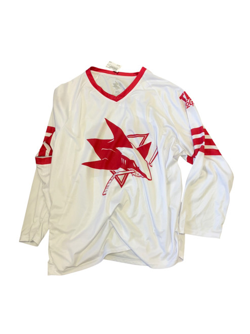 Vist Large View of Product Image Which is Used Hockey Practice Jersey White XL
