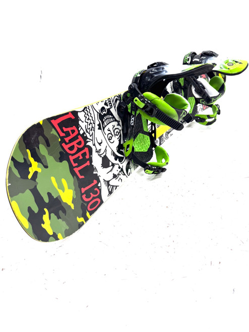 Vist Large View of Product Image Which is Used Rome LABEL 130CM SEEK DESTROY BINDS Boys Board/Binding None 130 cm