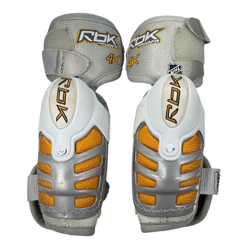 Vist Large View of Product Image Which is Used Reebok 4K Junior Elbow Pads XS
