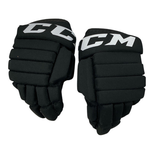 Vist Large View of Product Image Which is Used CCM LTP Youth Gloves Black 9"
