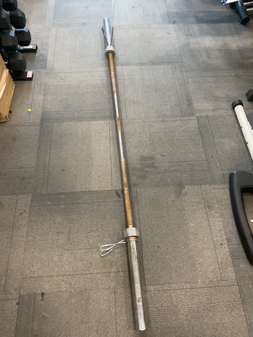 Vist Large View of Product Image Which is Used Olympic Bar 7Ft