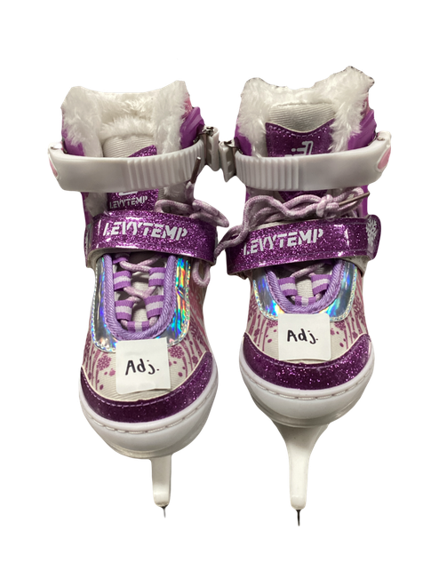 Vist Large View of Product Image Which is Used LEVYTEMP Girls Figure Skate Pink Adjustable