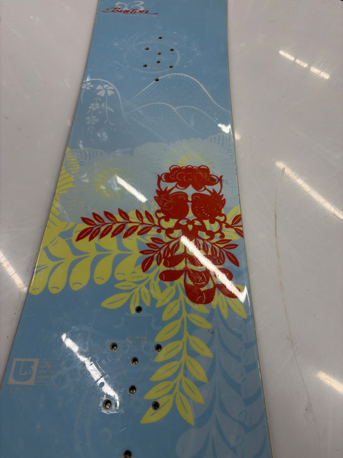 Vist Large View of Product Image Which is Used Burton FEATHER Womens Snowboard Only Royal Blue 147 cm