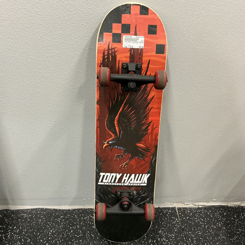 Vist Large View of Product Image Which is Used TONY HAWK SIGNATURE SERIES Complete Skateboard Black 7 3/4"