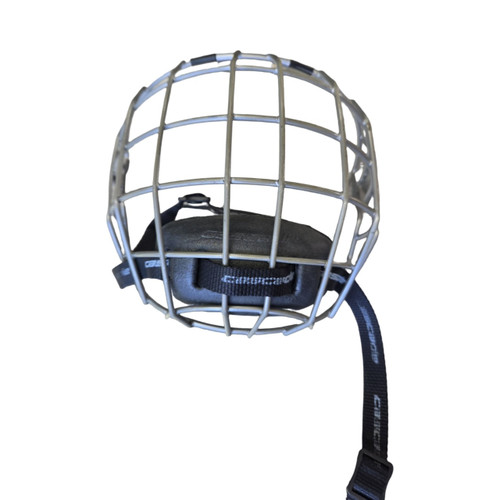 Vist Large View of Product Image Which is Used Cascade CHM SM HOCKEY CAGE Hockey Wire Mask Grey SM