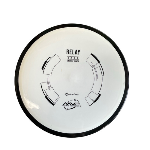 Vist Large View of Product Image Which is Used MVP RELAY Disc Golf Driver Black