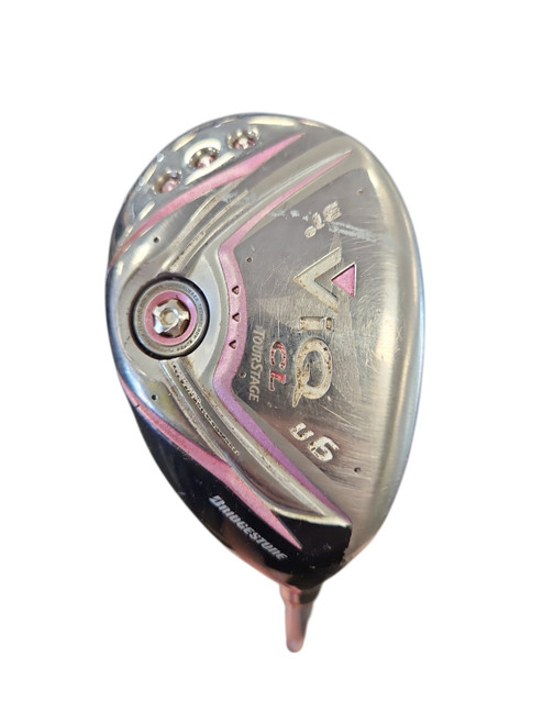 Vist Large View of Product Image Which is Used Bridgestone VIQ CL U6 31 DEGREE Womens Hybrid Club RH 6 Hybrid