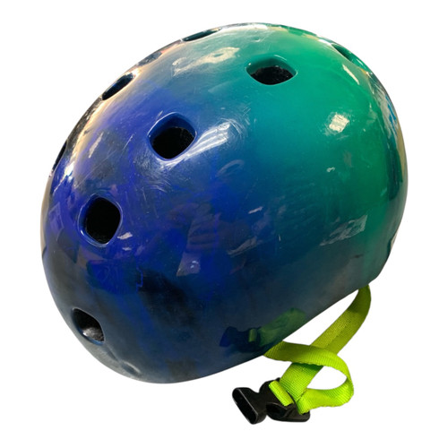 Vist Large View of Product Image Which is Used Schwinn KIDS BLUE/GREEN HELMET Bike Helmet Green SM