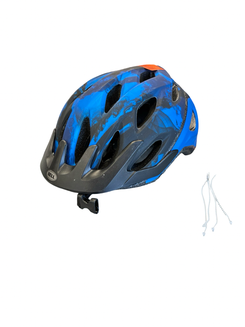 Vist Large View of Product Image Which is Used Bell ADJ HELMET Bike Helmet Royal Blue MD