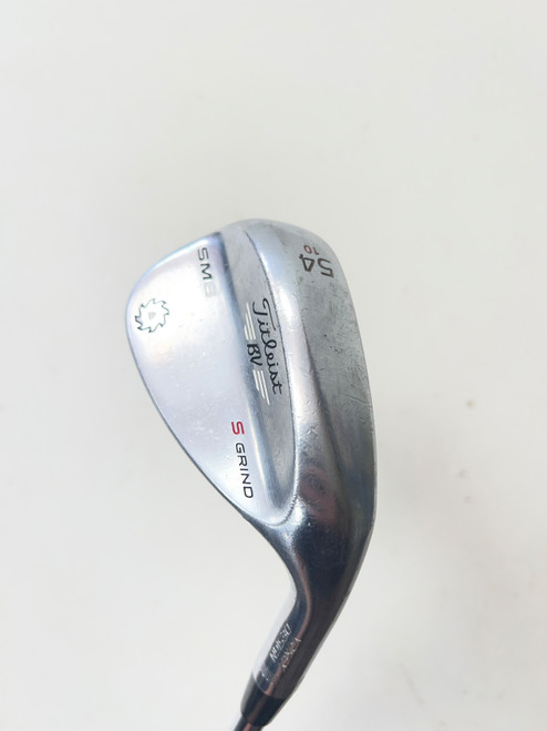 Vist Large View of Product Image Which is Used Titleist VOKEY SM6 Golf Wedge Mens RH 54 Degree