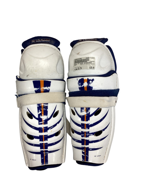 Vist Large View of Product Image Which is Used Nike V7 NIKE SHINGUARDS Junior Shin Guards White 10"