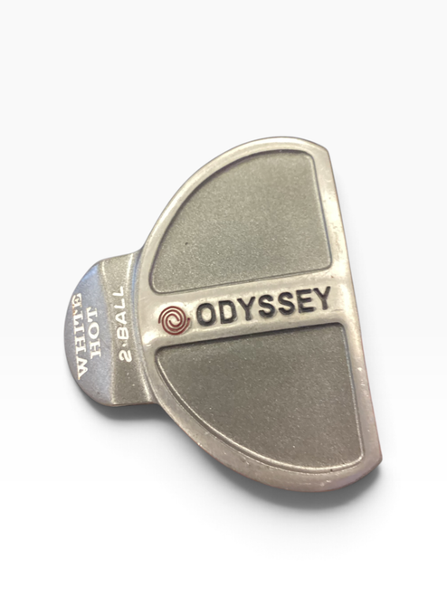 Vist Large View of Product Image Which is Used Odyssey WHITE HOT 2-BALL Mens Putter RH