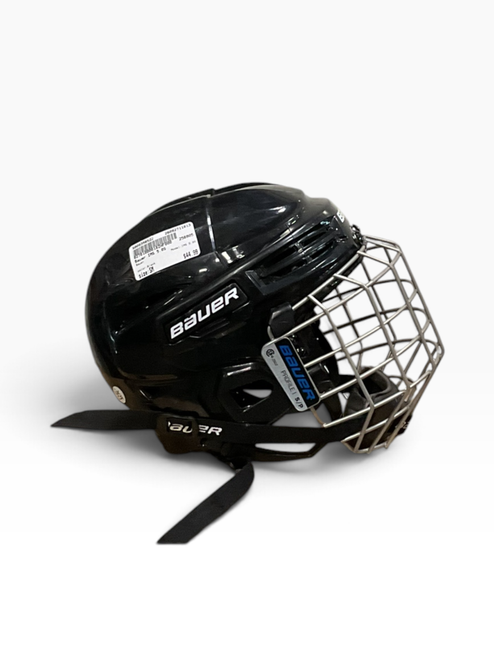 Vist Large View of Product Image Which is Used Bauer IMS 5.0S Helmet Cage Combo Black SM