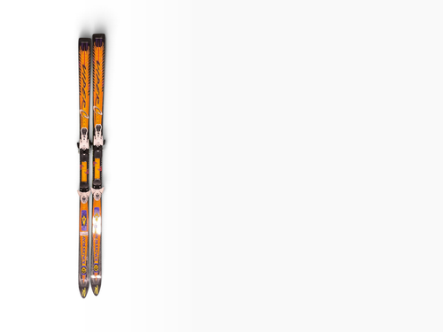 Vist Large View of Product Image Which is Used Rossignol 188 3.5 VIPER CRUISE Mens DH Ski/Binding Orange 188 cm