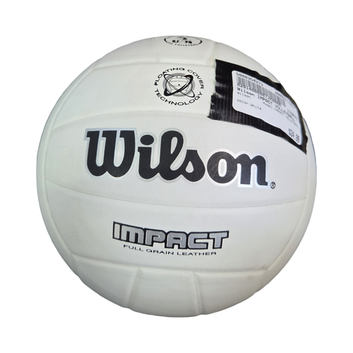 Vist Large View of Product Image Which is Used Wilson IMPACT VOLLEYBALL Indoor VB White