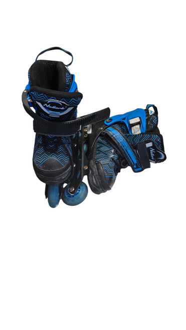 Vist Large View of Product Image Which is Used NATTORK Child Aggressive Skates Black Youth 10.0