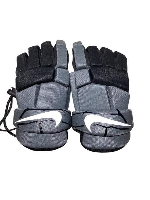 Vist Large View of Product Image Which is Used Nike VAPOR LT Lacrosse Gloves Mens Grey SM