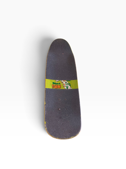 Vist Large View of Product Image Which is Used WELCOME TO FLORIDA Complete Skateboard Green 8"