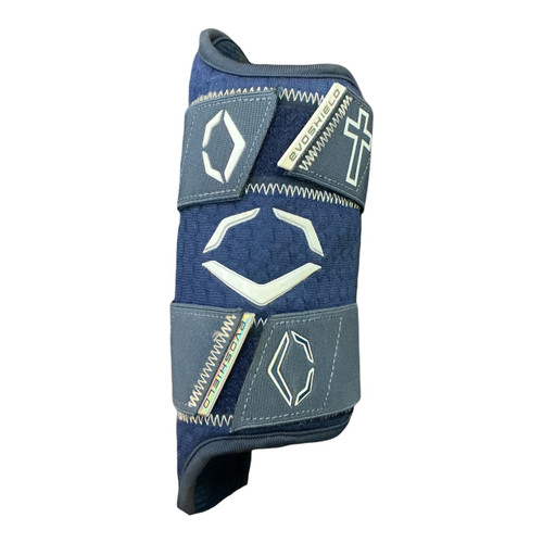 Vist Large View of Product Image Which is Used Evoshield BB/SB Shin/Foot Protector Navy Blue