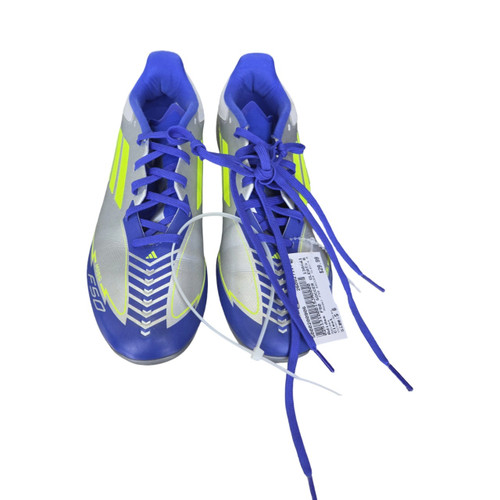 Vist Large View of Product Image Which is Used Adidas F50 SOCCER CLEATS 6 Soccer Cleats Grey Senior 6