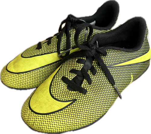 Vist Large View of Product Image Which is Used Nike Soccer Cleats Yellow Youth 13.0